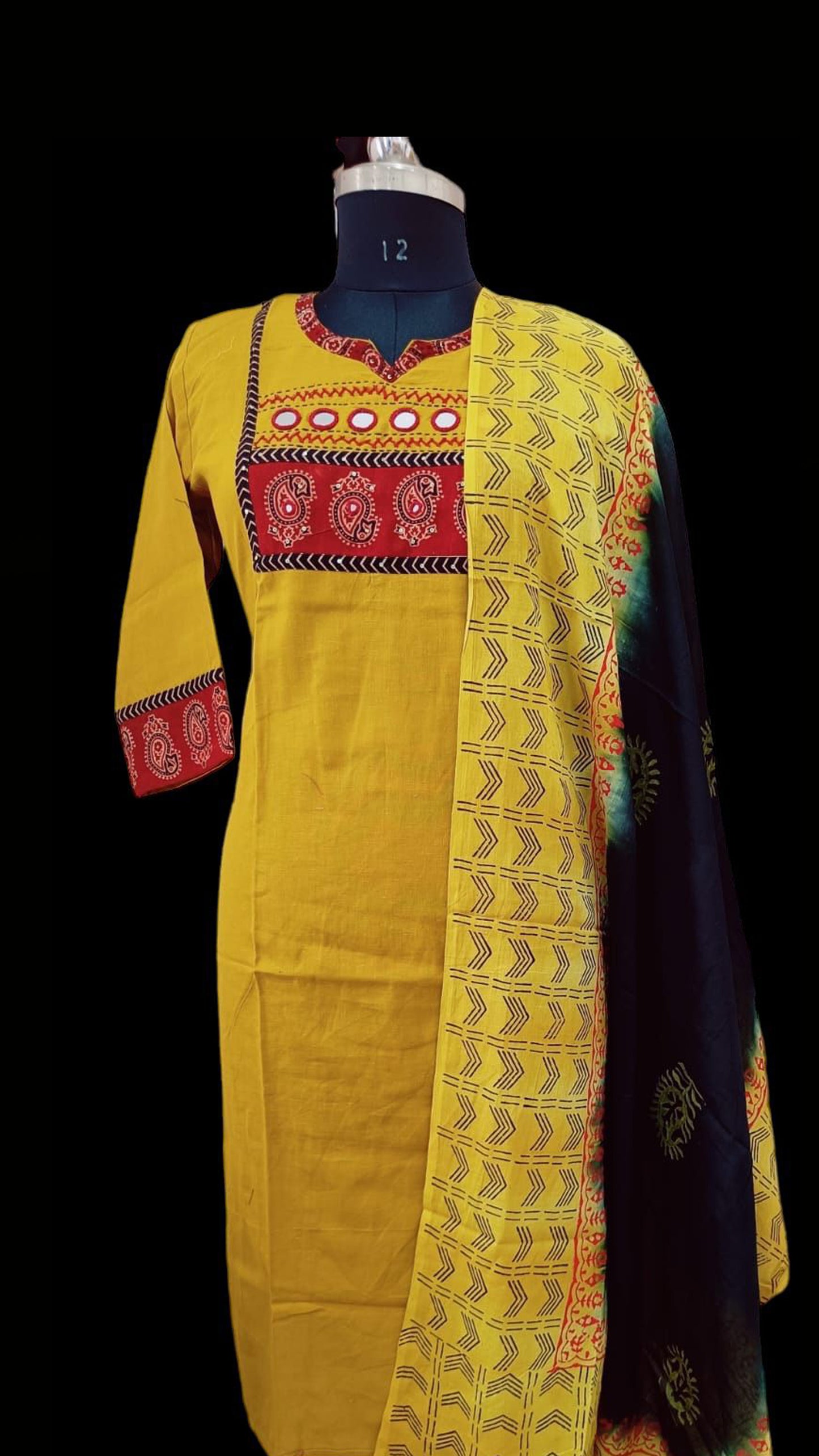 Cotton Kurti Set