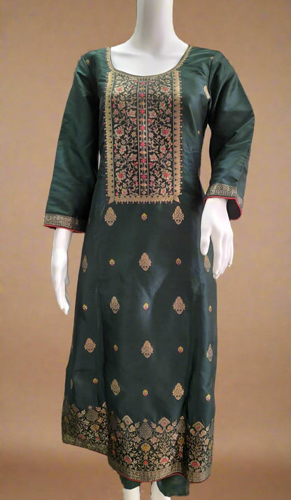 Stitched Benarsi Salwar Set