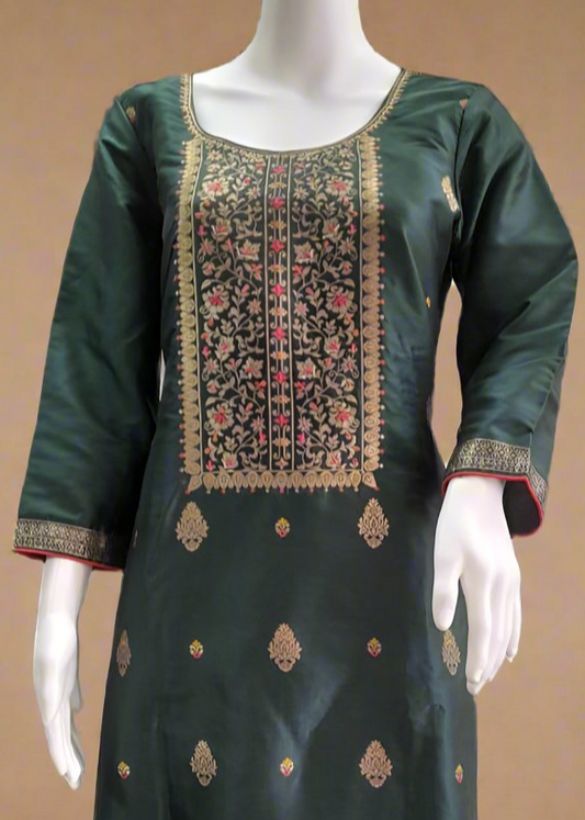 Stitched Benarsi Salwar Set